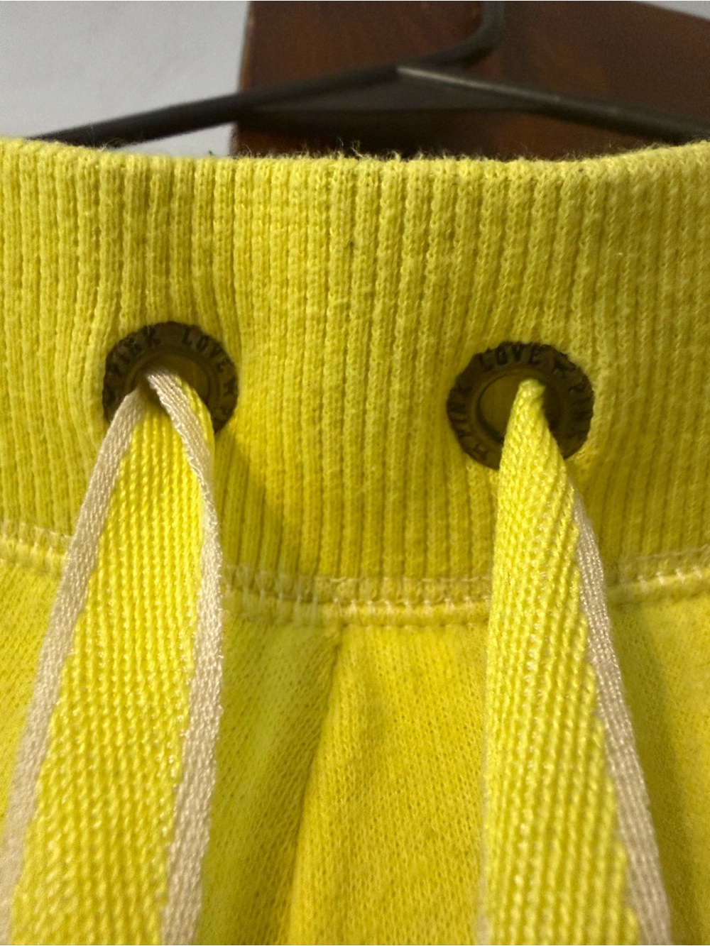 Vintage y2k Yellow capris  by PINK Victoria's Secret - Picture 5 of 7